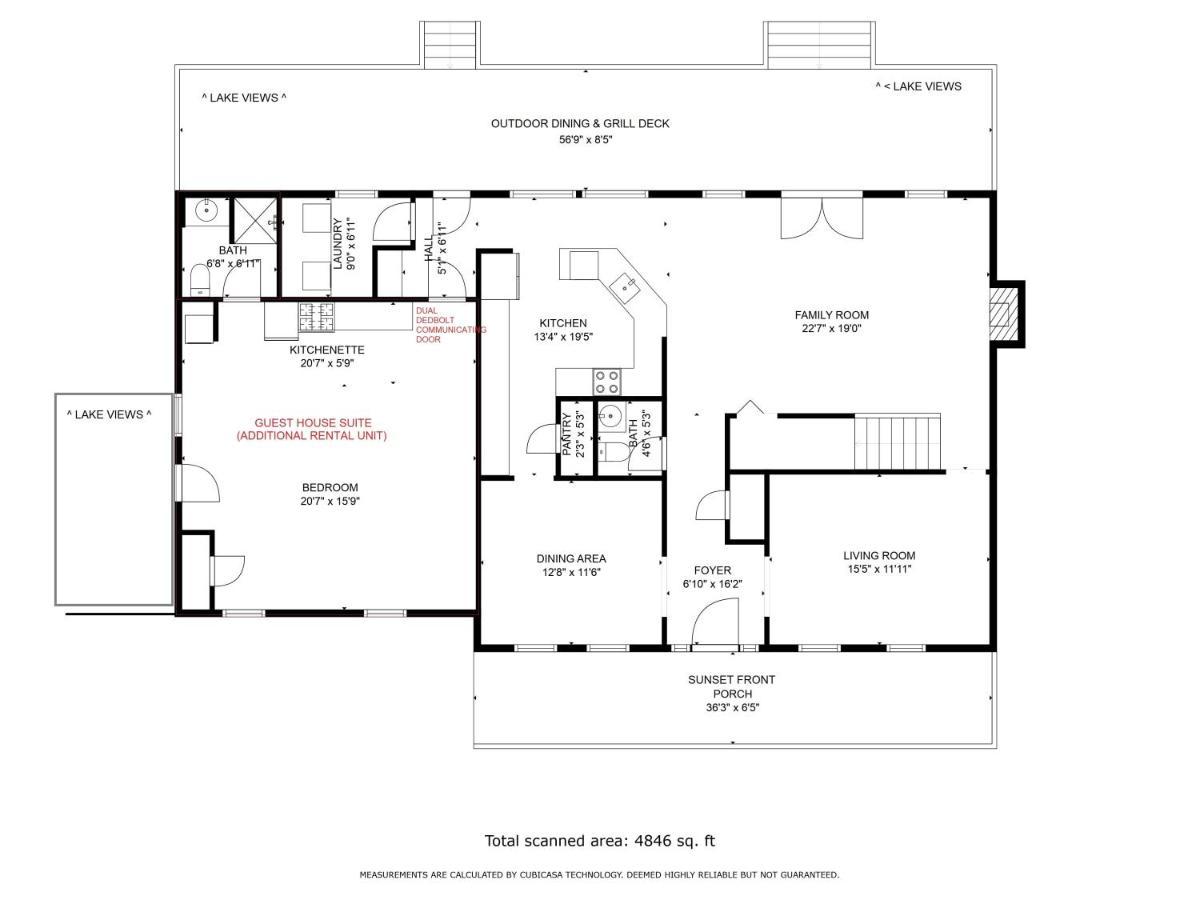 Ranchette Apartment- Beach Access Small Lake View Buchanan Dam Exterior foto